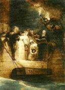 george jones the burial at sea of sir david wilkie oil